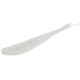 Zoom Tiny Fluke Baitfish Imitator, 20 Pack, 3in, White Ice, 081185X