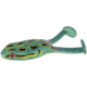 Zoom Topwater Frog Soft Bait, 3 Pack, 4in, Zebra Green, 135412