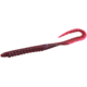 Zoom U-Tale Mid-Size Worm, 20 Pack, 6 3/4in, Cranberry, 001431X