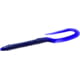 Zoom U-Tale Mid-Size Worm, 20 Pack, 6 3/4in, Black Grape, 001161X