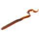 Zoom U-Tale Worm, 20 Pack, 3/4in, Motor Oil, 001116-SP