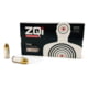 ZQi Ammunition 9mm 124gr. Full-Metal Jacket FMJ Nickel-Plated Steel Cased Centerfire Ammunition