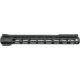 ZRODelta V4 MLOK Rail, 15in, Black, Medium, 7048-0025-4101