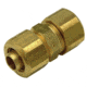 Zurn Brass Radiant Heating Couplings, Tube To Manifold - 1/2in.Compression, Pair, QHC33C