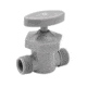 Zurn In Line Globe Shut Off Valve 1/2in.Cts x 1/2in.Cts, Pack of 5, QV3750A