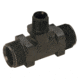 Zurn Qickport Polymer Tee For Add A Port Polymer Manifolds 1in x 1in x 1in, QT555TQP