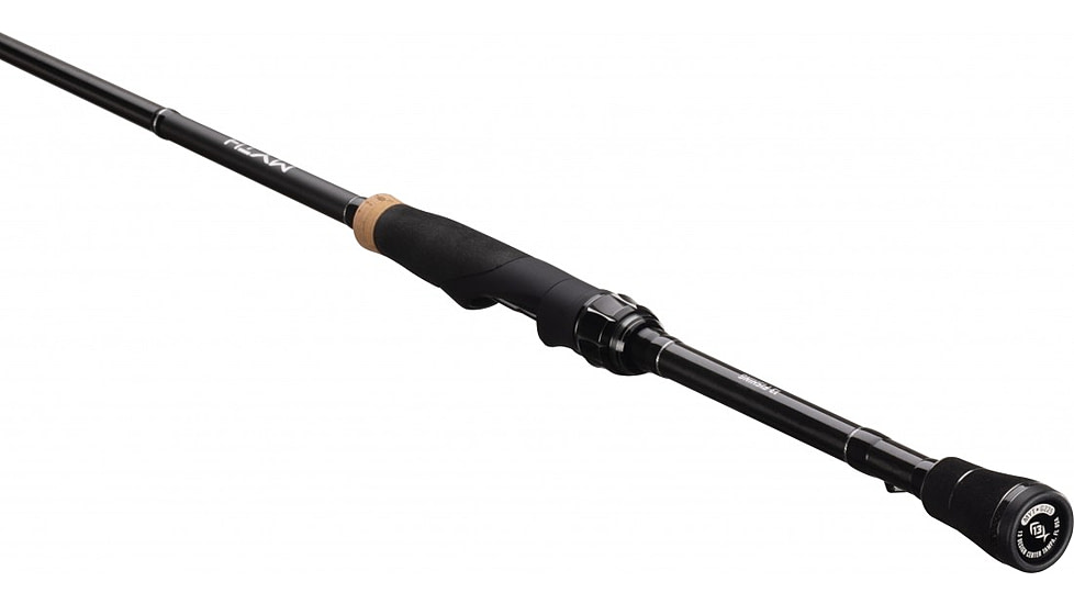 13 Fishing MYTH Spin Rod, 61ft, Medium Light, Mag, Fast, Ging Rap, Black, MYTS610ML-MAG-F