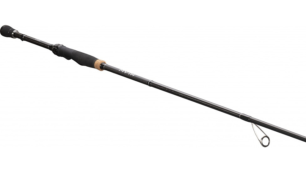 13 Fishing MYTH Spin Rod, 72ft, Medium Light, Mag, Fast, Ging Rap, Black, MYTS72ML-MAG-F