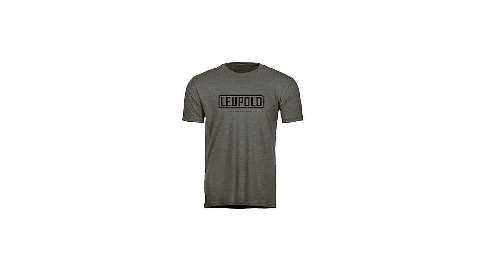 Leupold Retro Stamp T-Shirts - Men's, Warm Gray, Extra Large, 184144