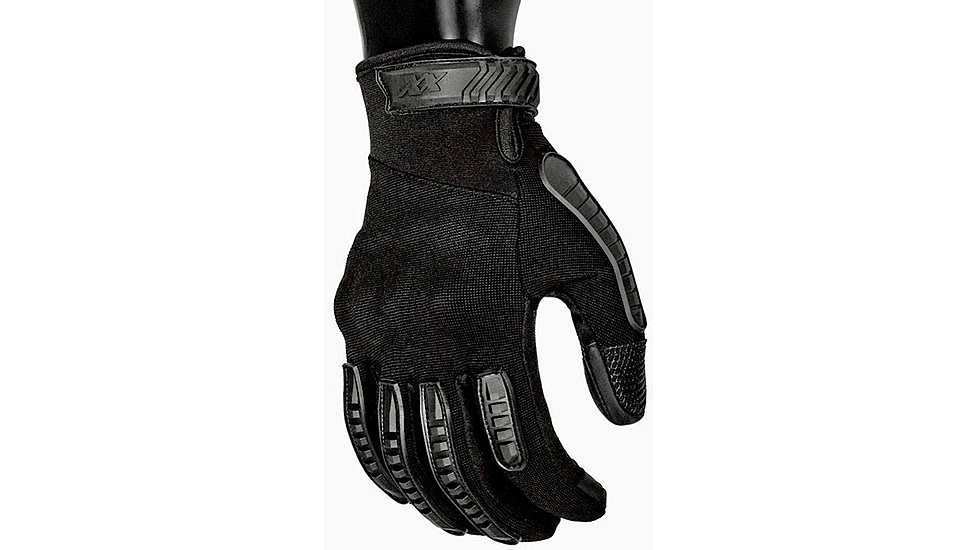 221B Tactical Commander Gloves, Hard Knuckle Protection, Full Dexterity, Level 5 Cut Resistant, Black, 3XL, CMDG-3XL-BLK