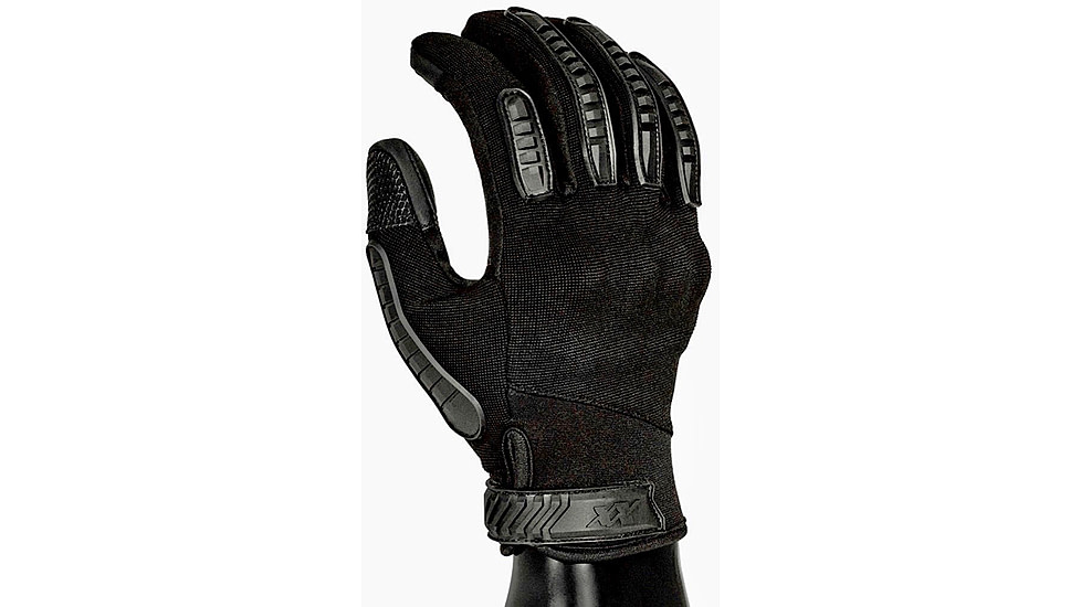 221B Tactical Commander Gloves, Hard Knuckle Protection, Full Dexterity, Level 5 Cut Resistant, Black, 3XL, CMDG-3XL-BLK