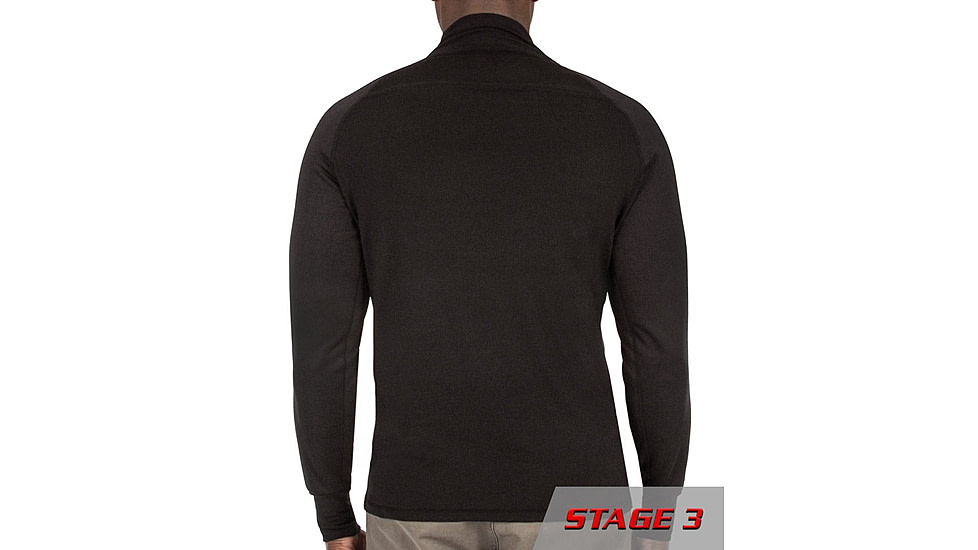 221B Tactical Equinoxx Stage 3 - Ultra-Thermal Mock, Black, Medium, EQXST3-M-BLK