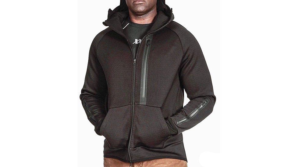 221B Tactical Rendition Hoodie Elite, Black, Large, EQXRENH-SL-L-BLK