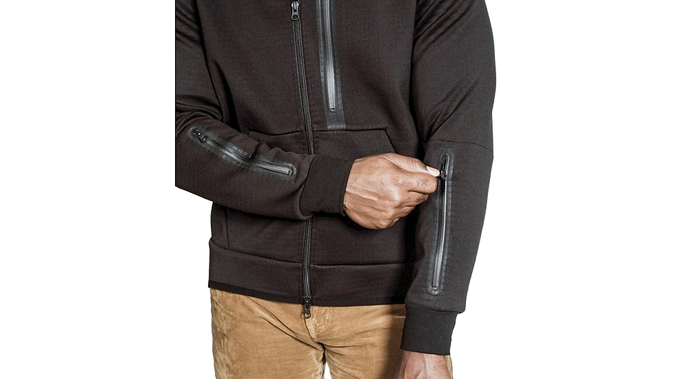 221B Tactical Rendition Hoodie Elite, Black, Large, EQXRENH-SL-L-BLK