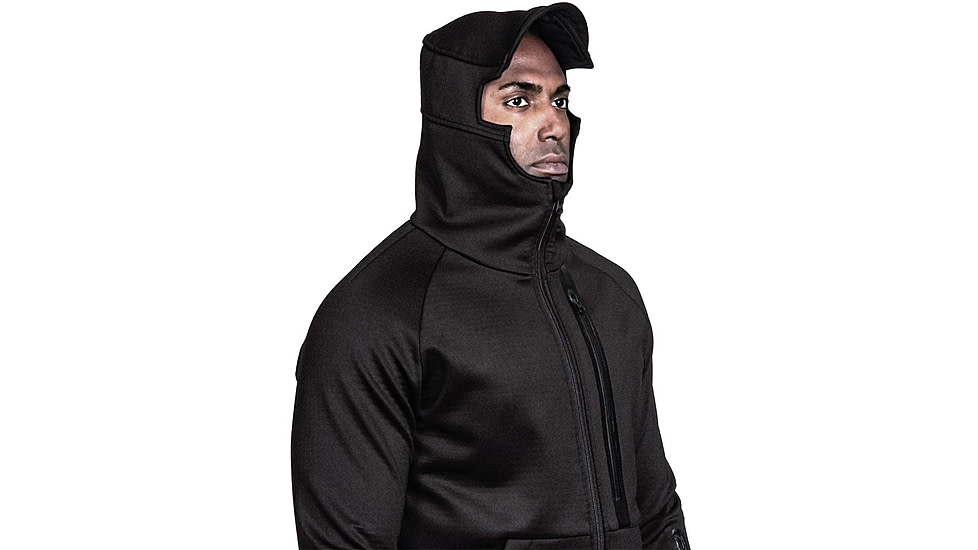 221B Tactical Rendition Hoodie Elite, Black, Large, EQXRENH-SL-L-BLK
