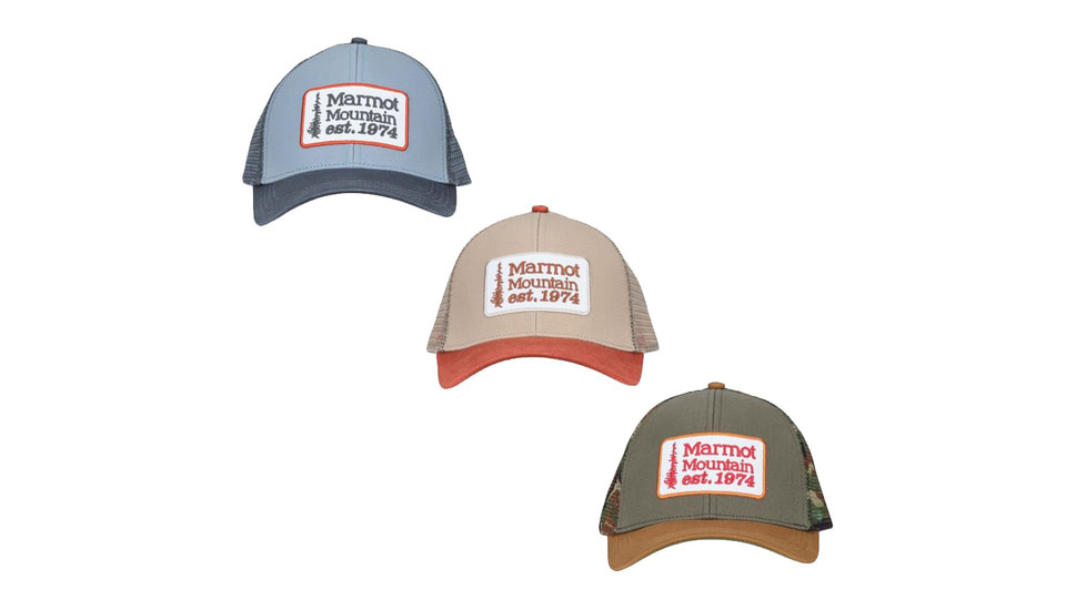 Marmot Retro Trucker Cap Hat - Mens