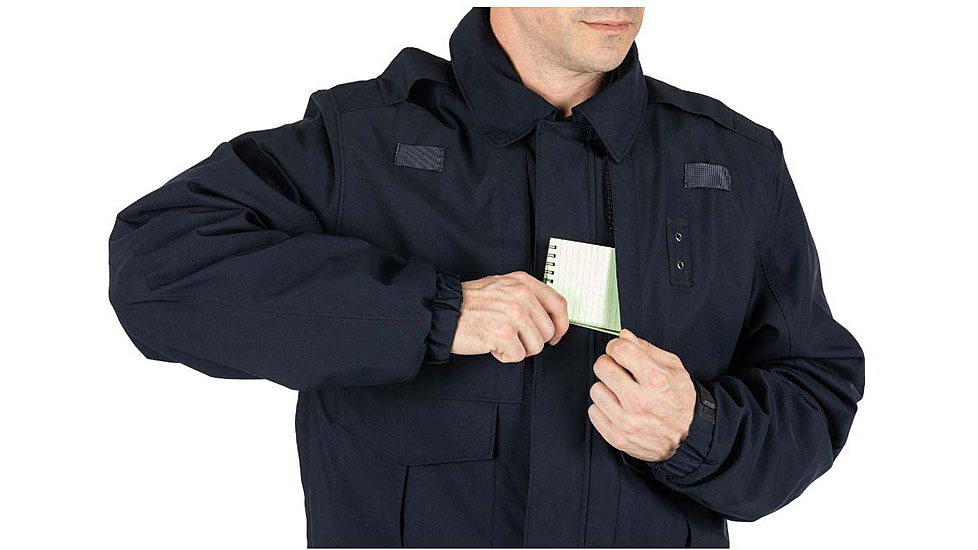 5.11 Tactical 4-In-1 Patrol Jacket 2.0 - Mens, Dark Navy, L, 48359ABR-724-L-R