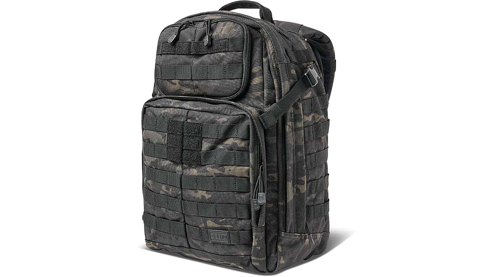 5.11 Tactical RUSH 24 2.0 37L Backpack, MultiCam Black, One Size, 56564ABR-251-1SZ