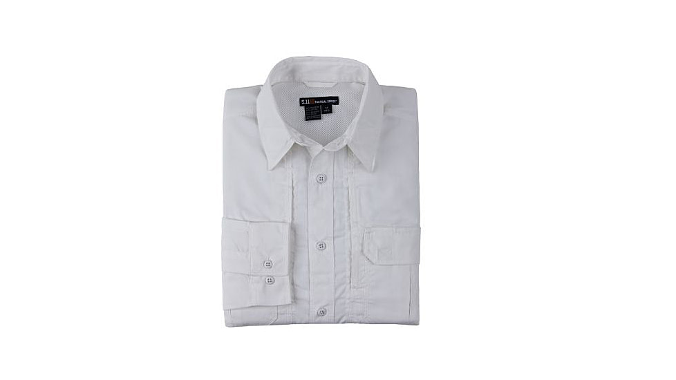 5.11 Tactical Taclite Pro L/S Shirt - Mens, White, 3XL, 72175ABR-010-3XL