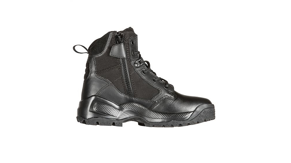 5.11 Tactical A.T.A.C. 2.0 6in Side Zip Boot - Mens, Wide, Black, 10 12394-019-10-W