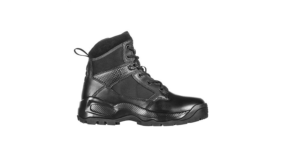 5.11 Tactical A.T.A.C 2.0 6in Side Zip Boot - Womens, Regular, Black, 10 12404-019-10-R