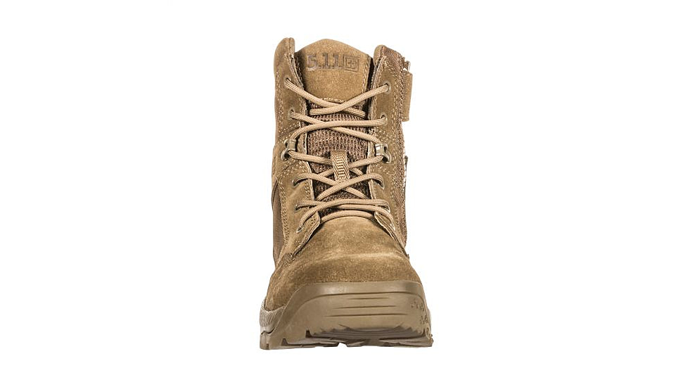5.11 Tactical A.T.A.C. 2.0 6in Side Zip Desert Boot - Mens, Wide, Dark Coyote, 8 12395-106-8-W