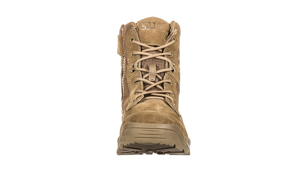 5.11 Tactical A.T.A.C. 2.0 6in Side Zip Desert Boot - Mens, Wide, Dark Coyote, 8 12395-106-8-W