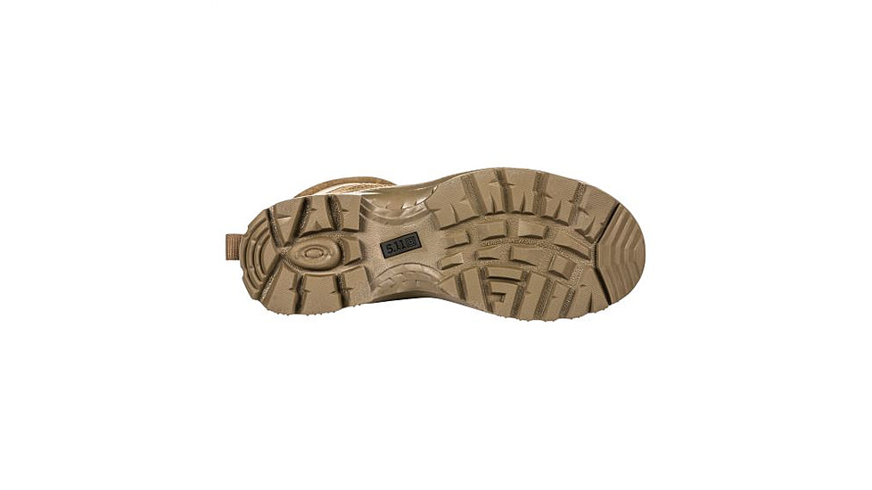 5.11 Tactical A.T.A.C. 2.0 8in Desert Boot - Mens, Regular, Dark Coyote, 5 12393-106-5-R