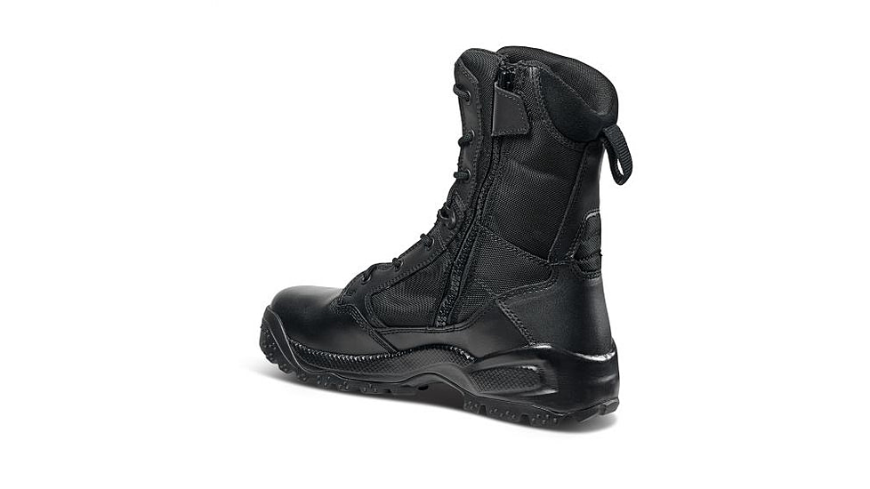 5.11 Tactical A.t.a.c. 2.0 Size Zip 8inch Boots - Mens, Black, 4, Regular 12391-019-4-R