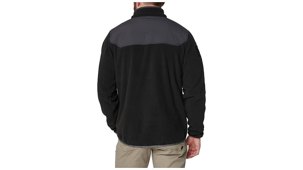 5.11 Tactical Apollo Tech Fleece Tech Shirt - Men's, Black, 2XL, 72124-019-2XL