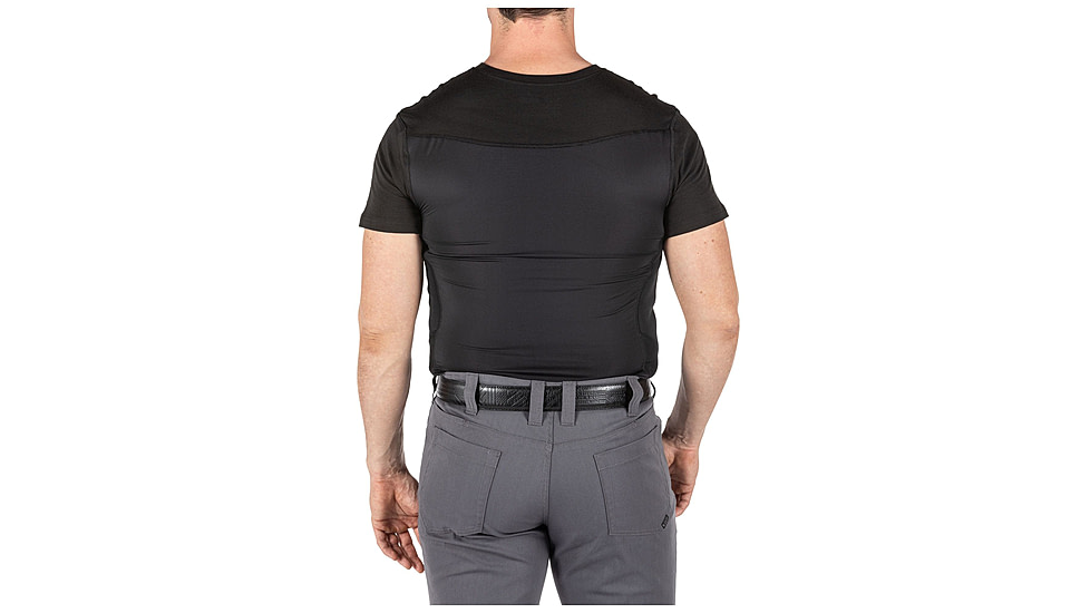 5.11 Tactical CAMS S/S Baselayer - Mens, Black, 2XL, 41222ABR-019-2XL