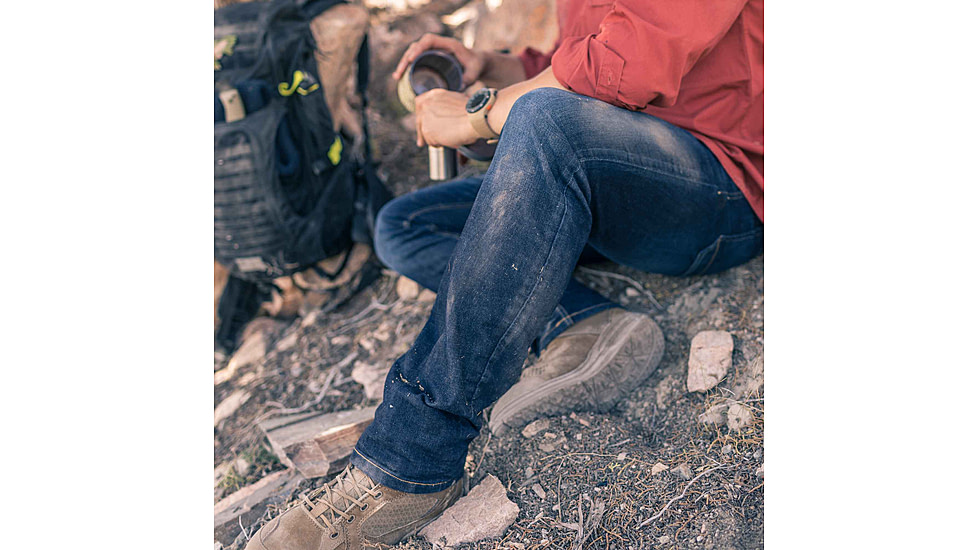 5.11 Tactical Defender-Flex Slim Jean - Mens, Dark Wash Indigo, 34-30, 74465ABR-649-34-30