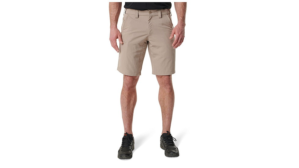 5.11 Tactical Fast-Tac Urban 11in Short - Mens, Khaki, 44, 73342ABR-055-44