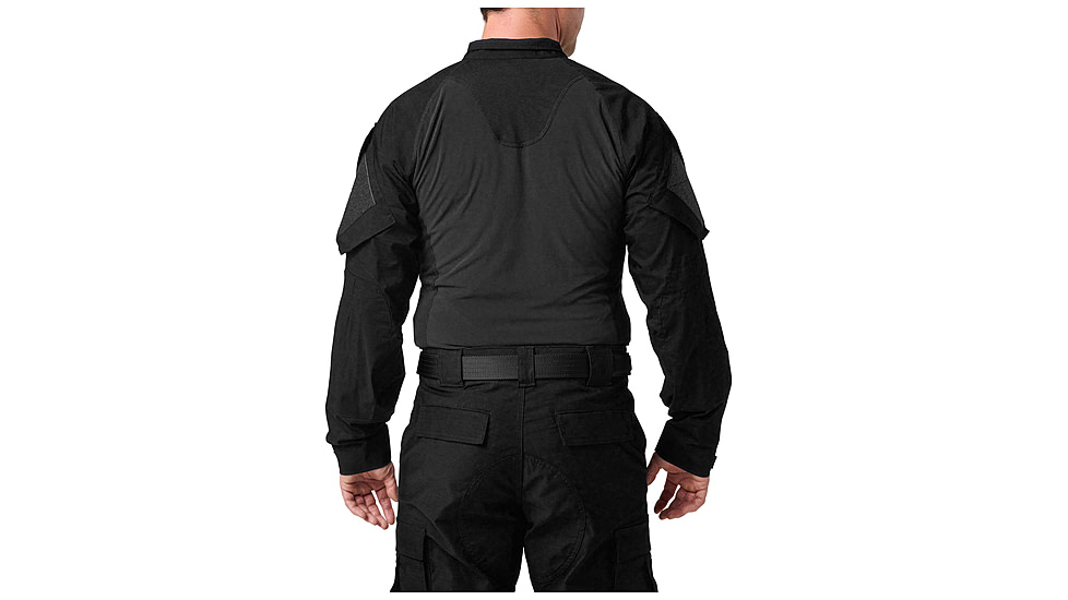 5.11 Tactical Flex-Tac TDU Rapid Long Sleeve Shirt - Men's, Black, Regular, 4XL, 72565-019-4XL-R