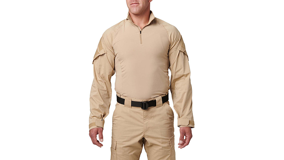 5.11 Tactical Flex-Tac TDU Rapid Long Sleeve Shirt - Men's, TDU Khaki, Regular, 4XL, 72565-162-4XL-R