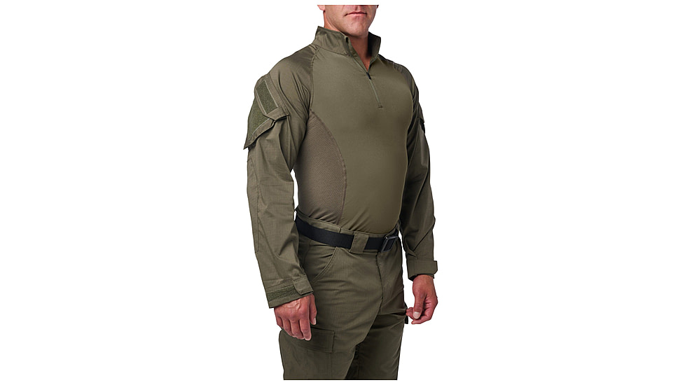 5.11 Tactical Flex-Tac TDU Rapid Long Sleeve Shirt - Men's, Ranger Green, Regular, 4XL, 72565-186-4XL-R