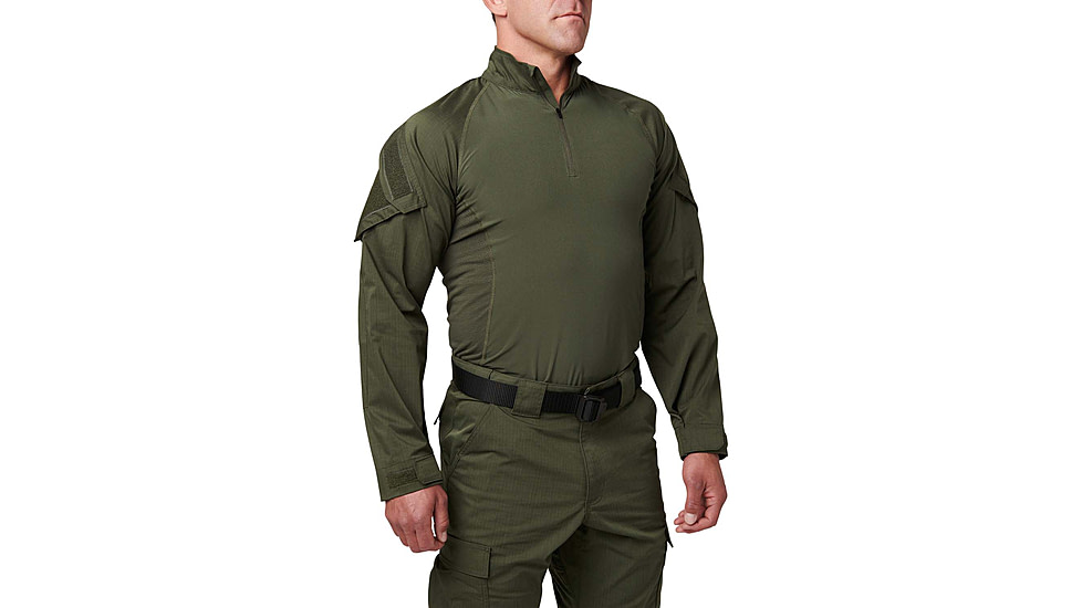 5.11 Tactical Flex-Tac TDU Rapid Long Sleeve Shirt - Men's, TDU Green, Regular, 4XL, 72565-190-4XL-R