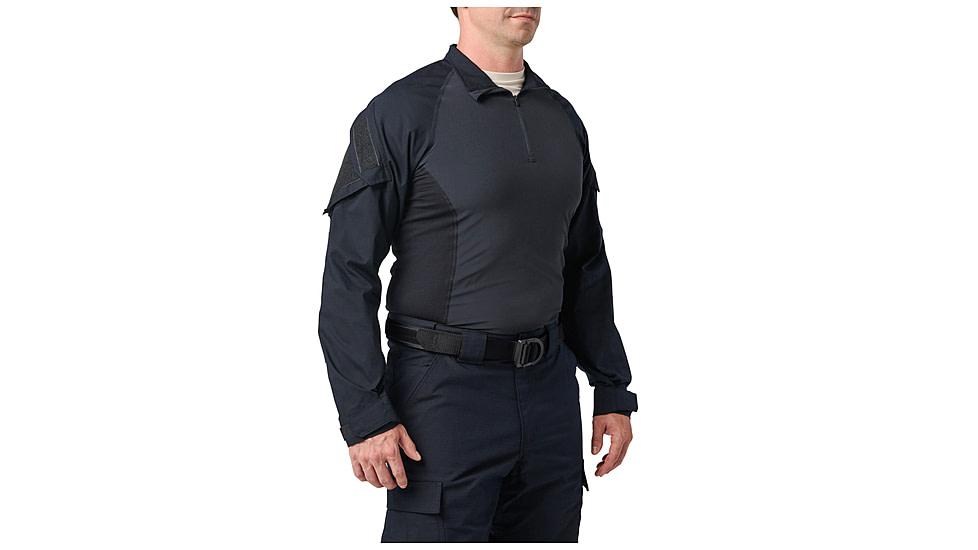 5.11 Tactical Flex-Tac TDU Rapid Long Sleeve Shirt - Men's, Dark Navy, Regular, 5XL, 72565-724-5XL-R
