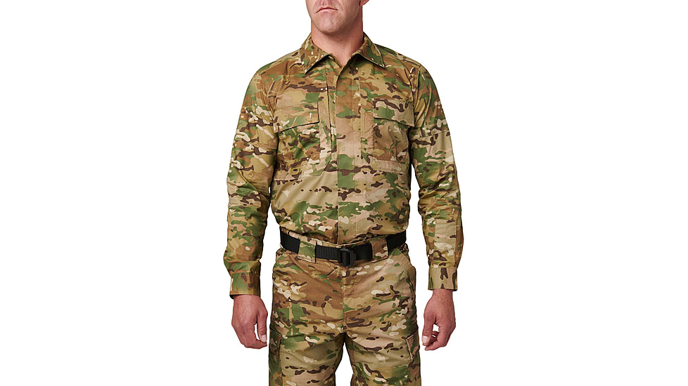 5.11 Tactical Flex-Tac TDU Ripstop Long Sleeve Shirt - Men's, MultiCam, Regular, Extra Large, 72250MC-169-XL-R