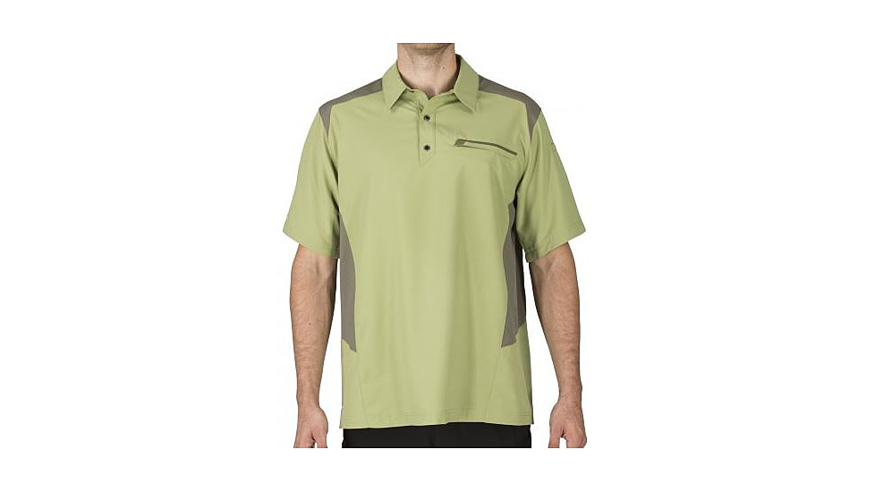 5.11 Tactical Freedom Flex Polo, MOSSTONE, S 71356-MOSSTONE-S