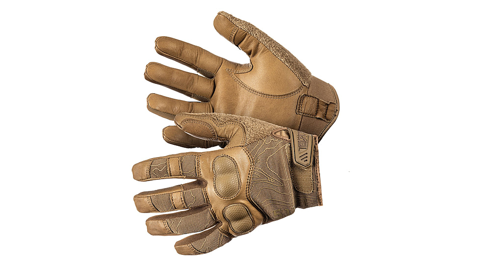 5.11 Tactical Hard Times 2 Glove, Kangaroo, M, 59379-134-M