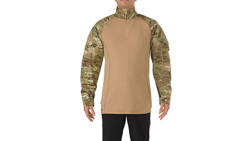 5.11 Tactical MultiCam Rapid Assault Shirt - Mens, Multicam, 3XL, 72185ABR-169-3XL