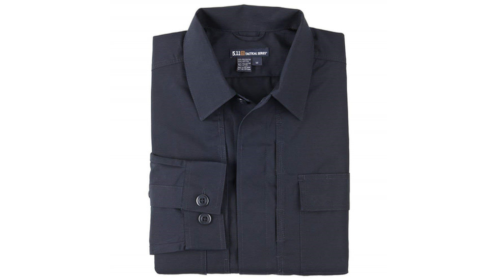 5.11 Tactical NJDOC PDU Class A Long Sleeve Shirt - Men's, French Blue, SS, 72081US-686-S-S