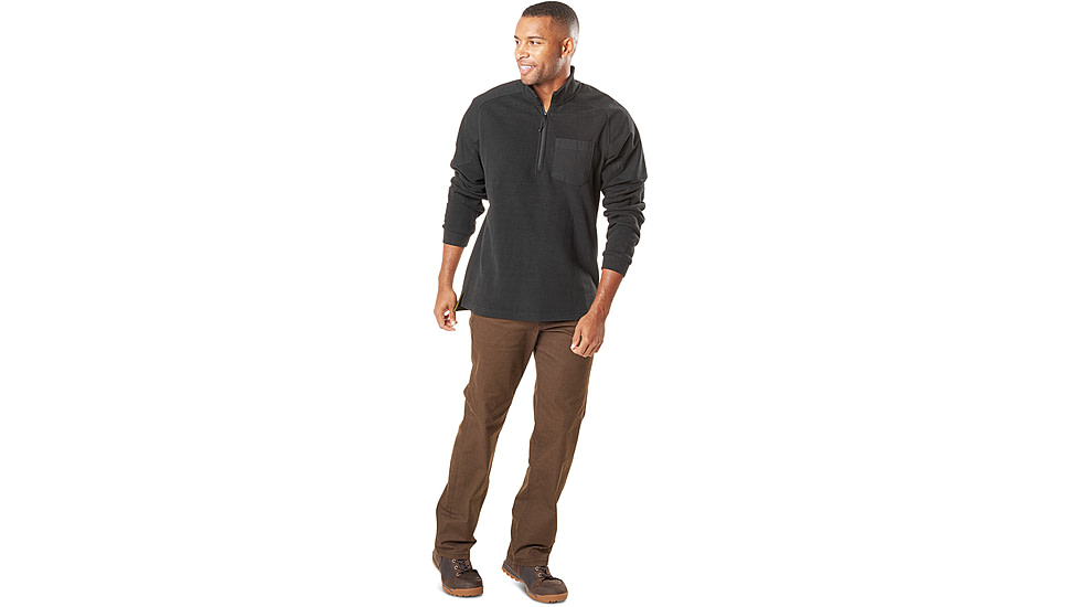 5.11 Tactical Radar Fleece 1/2 Zip, Black - 72102-019-S