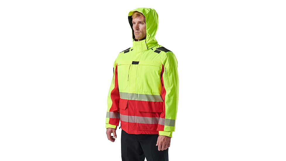 5.11 Tactical Responder Hi-Vis Parka 2.0 - Mens, Range Red, Extra Large, 48379-477-XL