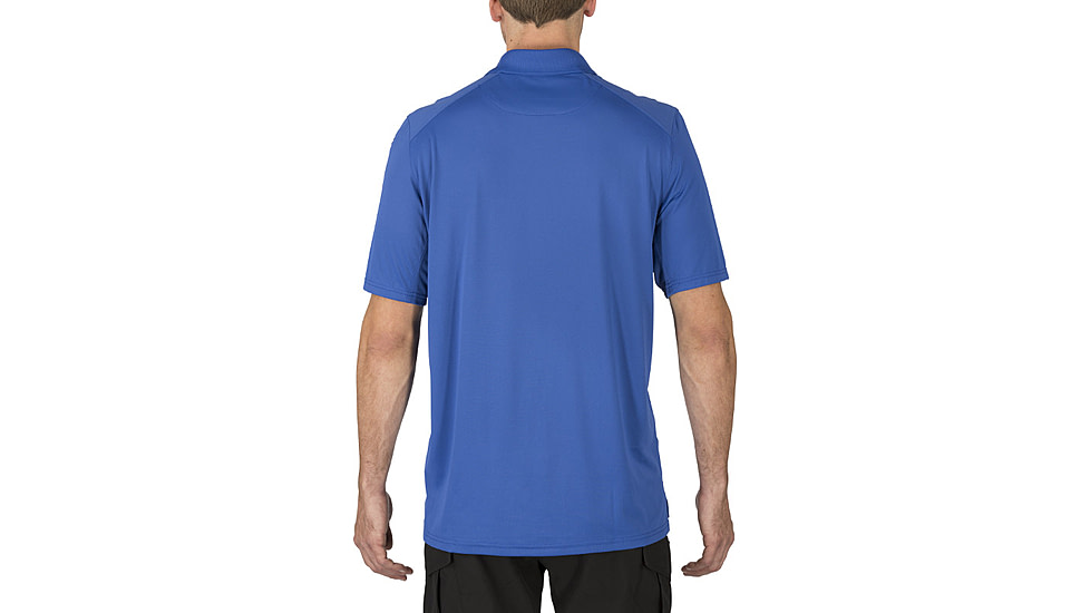 5.11 Tactical Helios Short Sleeve Polo - Men's, Academy Blue, Medium, Regular, 41192-692-M