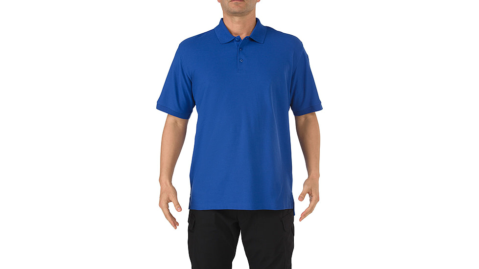 5.11 Tactical Short Sleeve Utility Polo Shirt - Men's, Academy Blue, 2XL, 41180-692-2XL