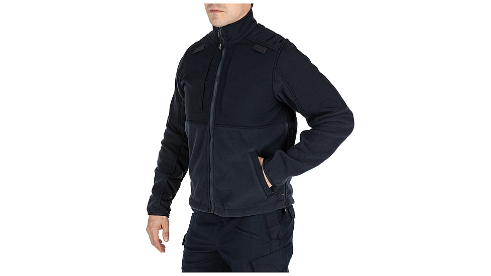 5.11 Tactical Tactical Fleece 2.0 Jacket - Mens, Dark Navy, XL, 78026ABR-724-XL