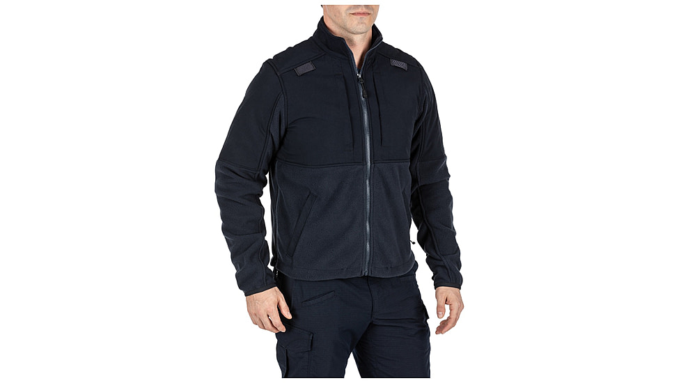 5.11 Tactical Tactical Fleece 2.0 Jacket - Mens, Dark Navy, XL, 78026ABR-724-XL
