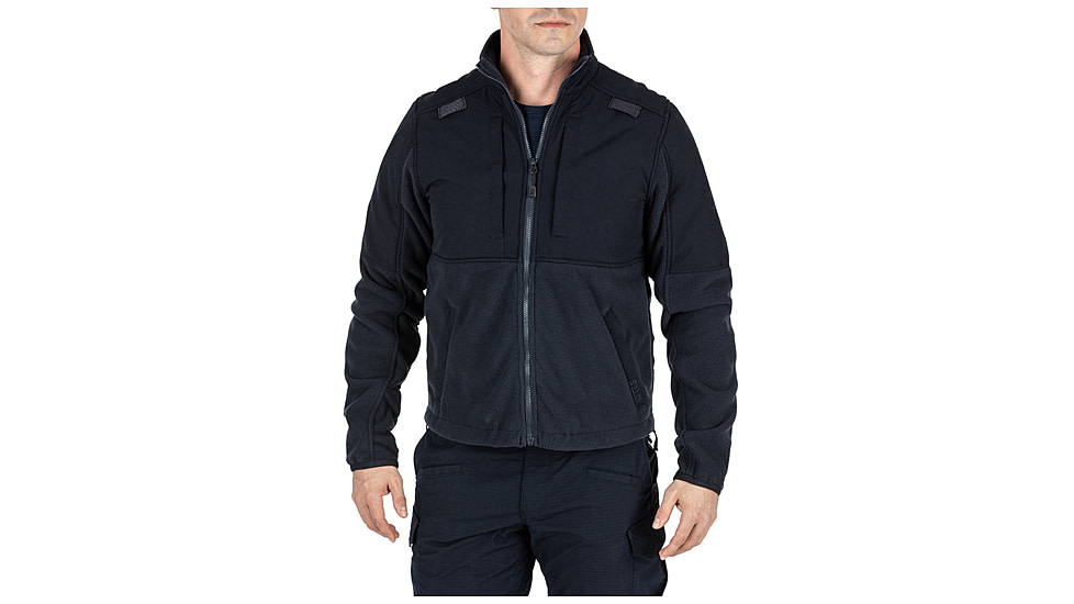 5.11 Tactical Tactical Fleece 2.0 Jacket - Mens, Dark Navy, XL, 78026ABR-724-XL